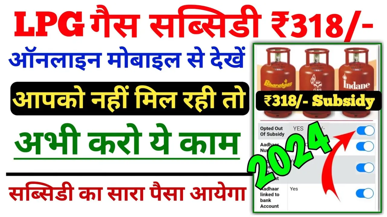 LPG Gas Subsidy 2024