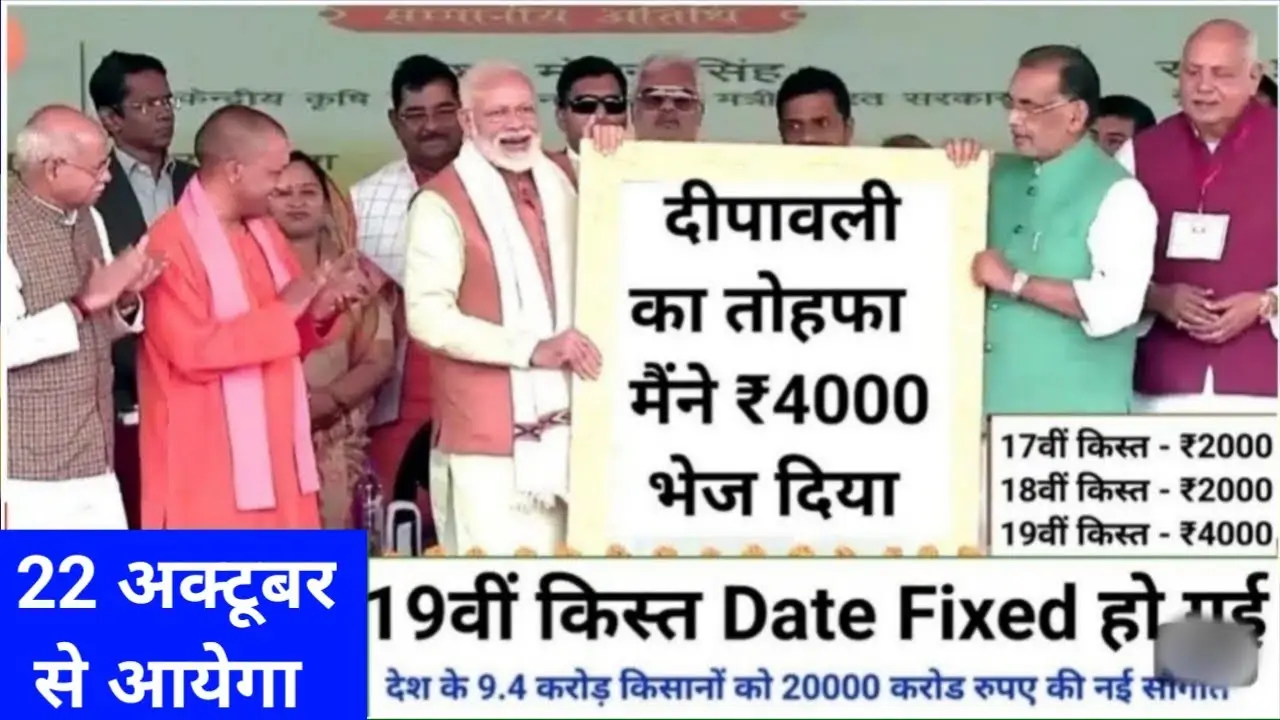 PM Kisan Yojana 19th Kist 2024