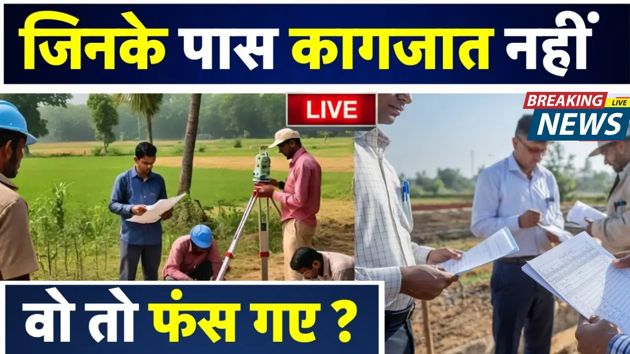 Land Survey in Bihar