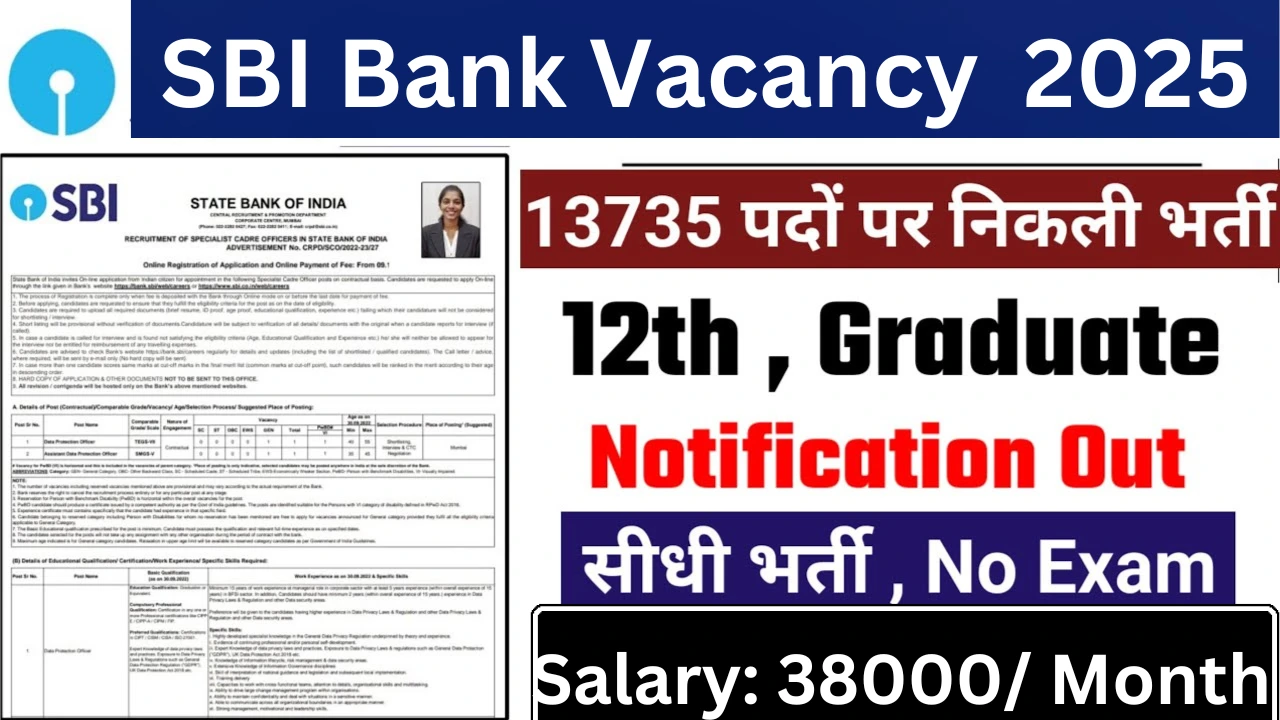 Sbi vacancy