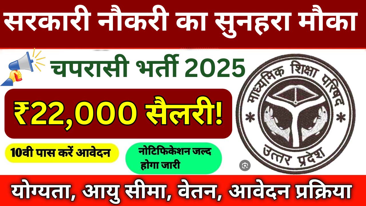 _Chaprasi Bharti 2025