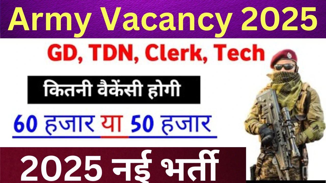 Army vacancy