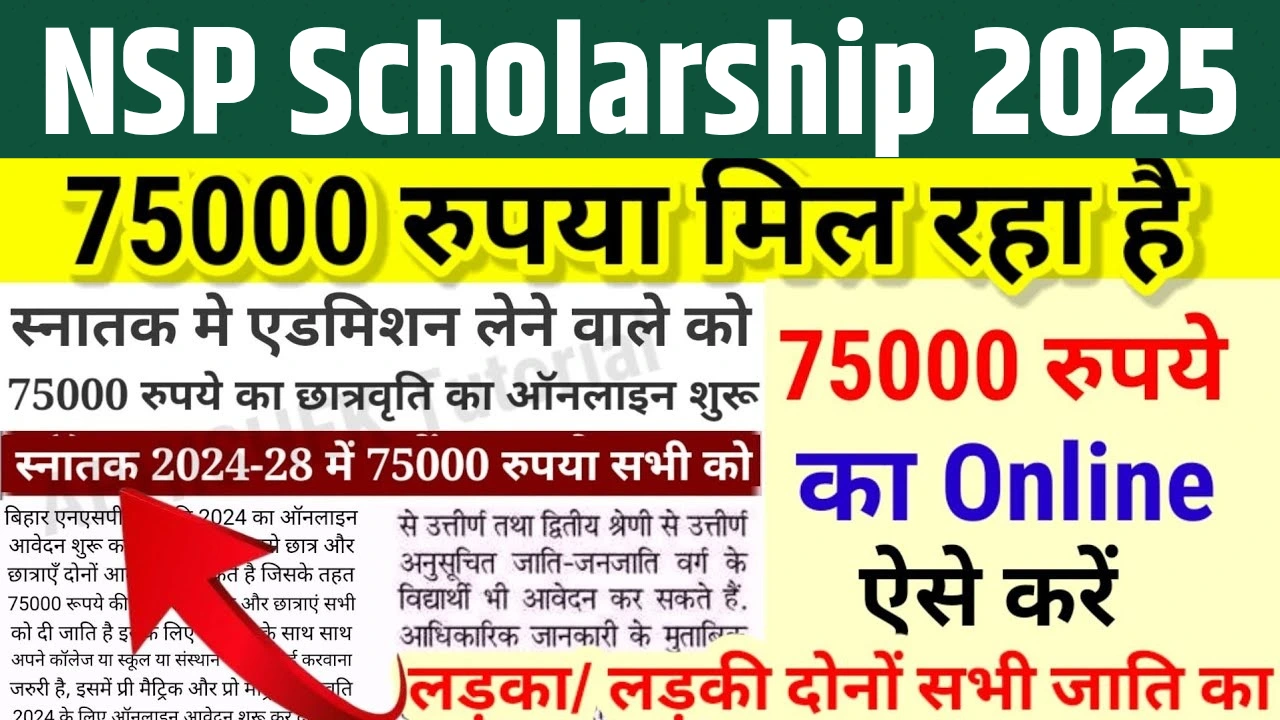 Nsp scholarship