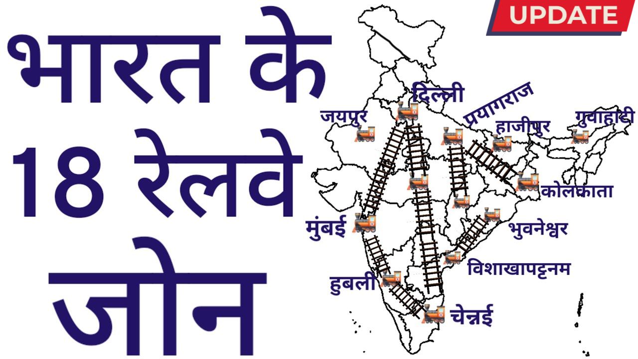 Bharat ke railway zones