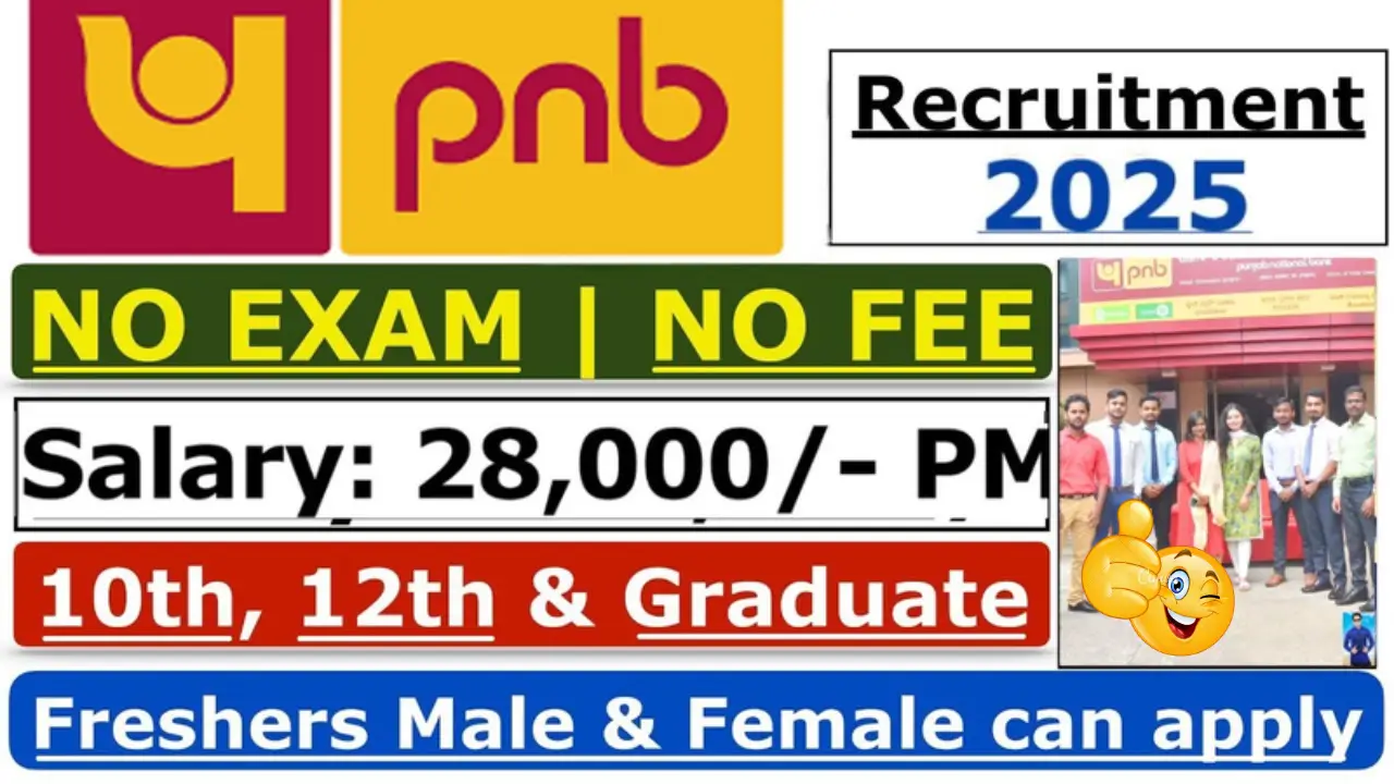 PNB Vacancy 2025 – Apply Now for Specialist Officer Recruitment